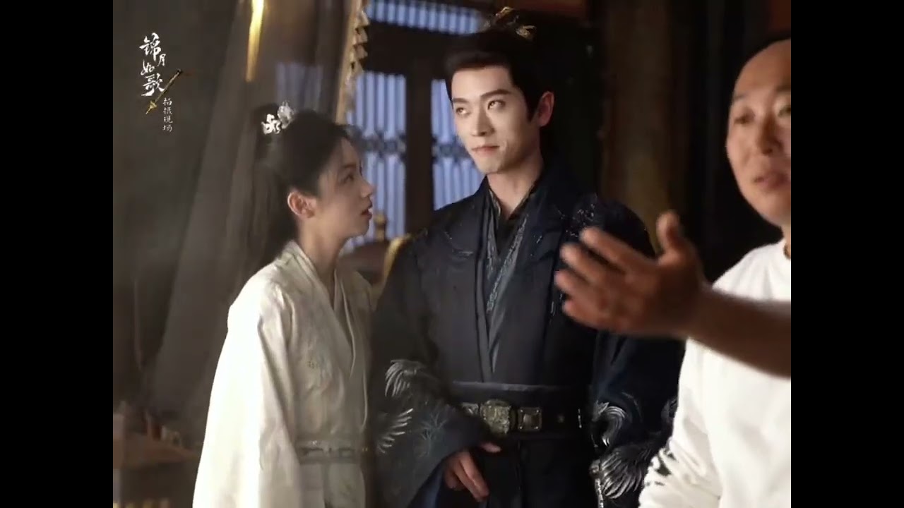 [BTS] Zhou Ye and Cheng Lei being cute filming uncle and nephew  scene #legendofthefemalegeneral