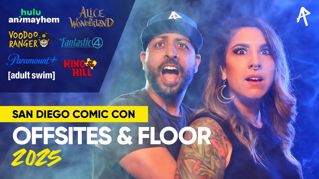 San Diego Comic Con 2025 floor and offsite walk through!⚔️