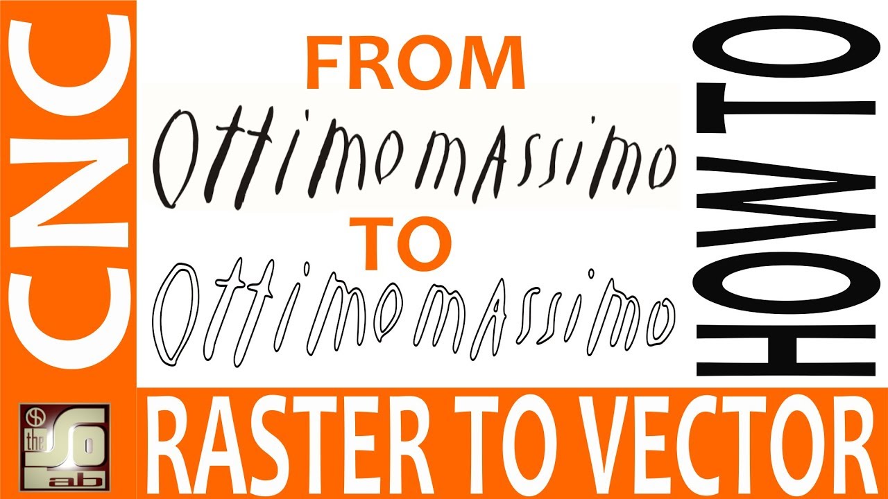 Vettorializzare le immagini raster con inkscape per creare il gcode per cnc