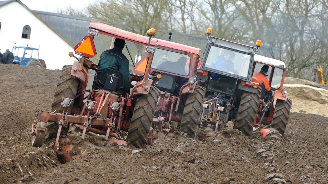 Volvo BM 350, 400, 500 & 600 | Fiat 1100 DT, Nuffield, Ursus, Ford & IH Ploughing | Manure 2017