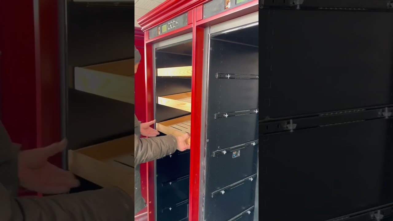 Rack Installation Test for Constant Temperature Cigar Storage Cabinet
