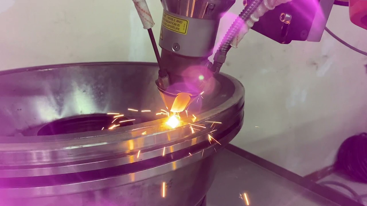 Hard facing by Laser Cladding