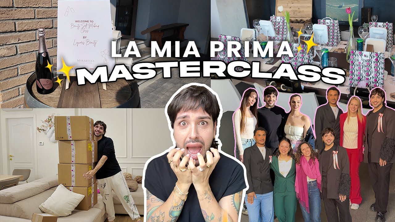 È SUCCESSO DAVVERO 🥹🧸💖 la mia prima masterclass #vlog #makeup #masterclass