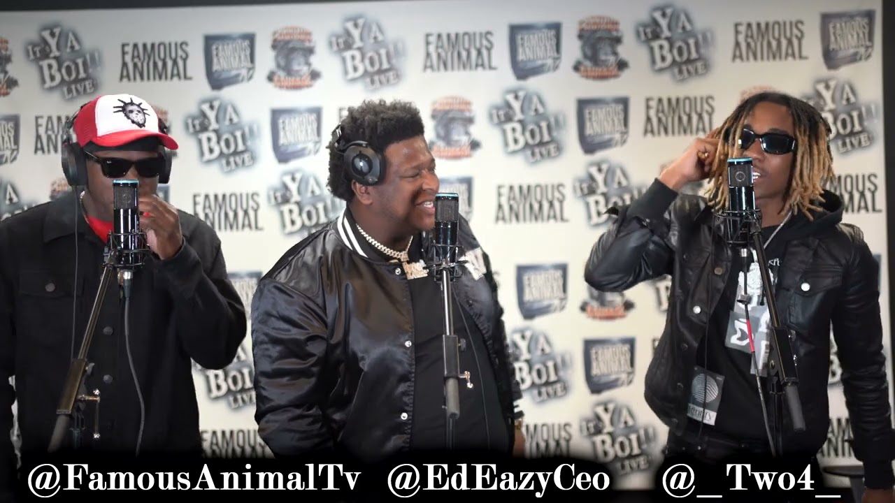 Tuscaloosa Alabama Rappers Ed Eazy and Two 4 Stops by Drops Hot Freestyle on Famous Animal Tv
