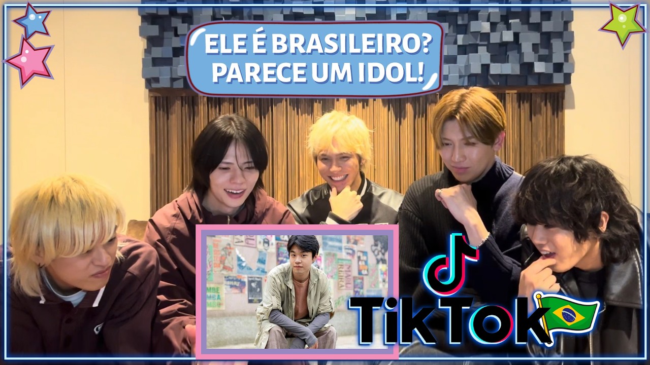 BANDA JAPONESA REAGE A TIKTOKERS BRASILEIROS - É DO BRASIL OU NÃO É? (COM BEAT GARDEN)