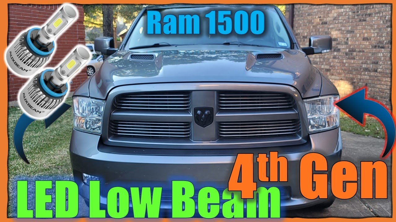 How to replace remove headlight bulb on 2009-2018 Ram 1500. DIY #ram1500 #ram #dodge #ram2500