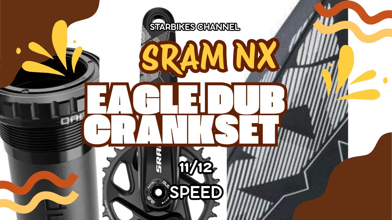 SRAM NX EAGLE DUB CRANKSET / CHAINRING / BOTTOM BRACKET 