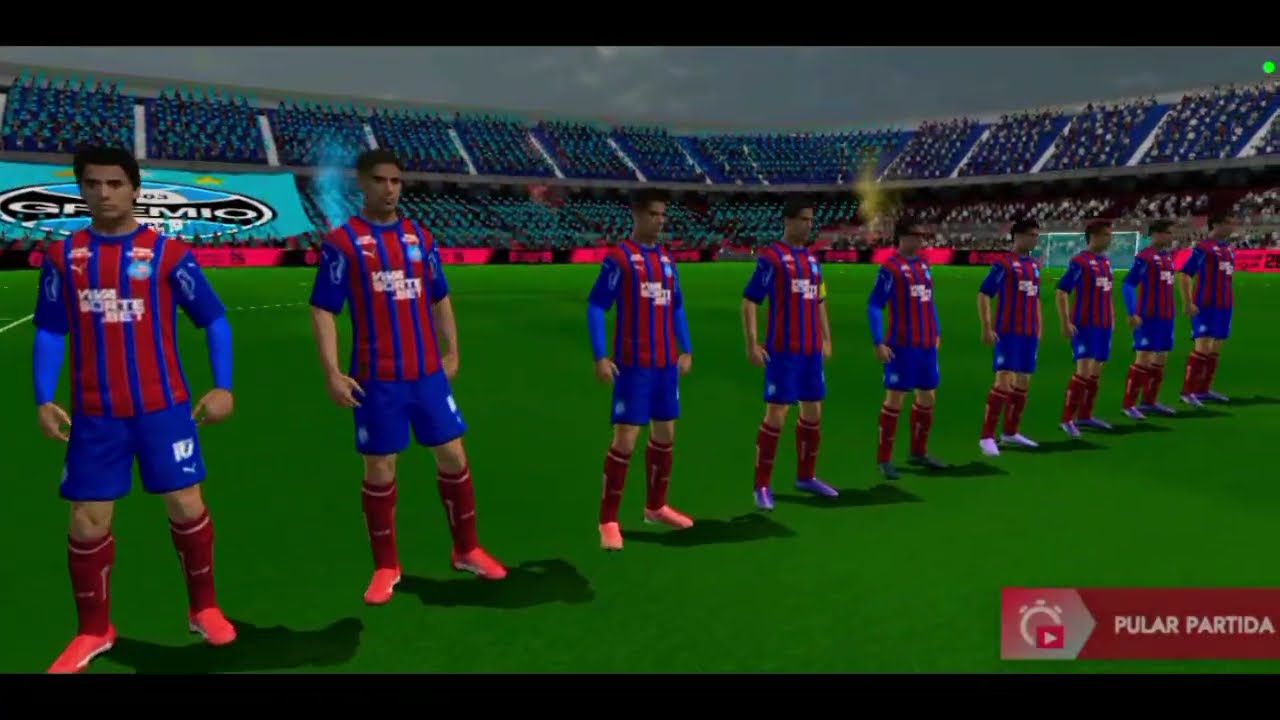 Gameplay football league 2026 Bahia x grêmio simulação Brasileirão 2026 - parte 6