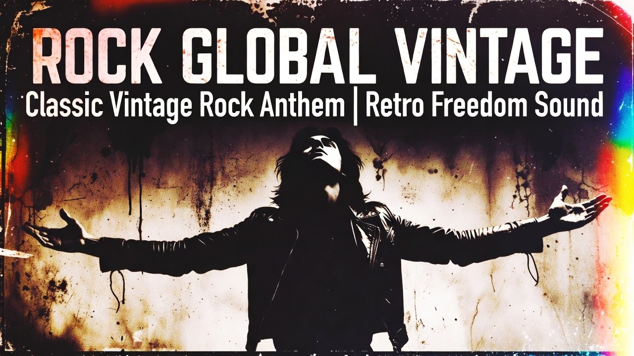 Best Rock Global Vintage 🤘 Classic Vintage Rock Anthem 🎸 Retro Freedom Sound