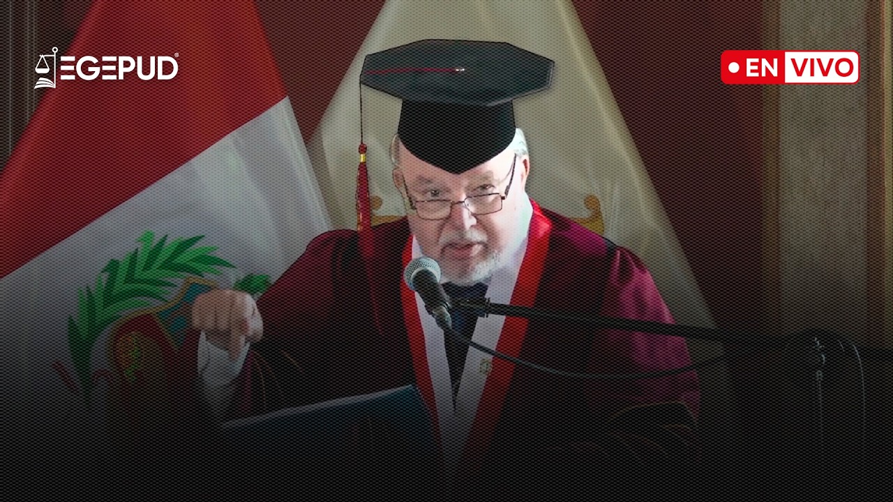 🔴#EnVivo | Ceremonia del Doctor Honoris Causa: Dr. Domingo García Belaunde