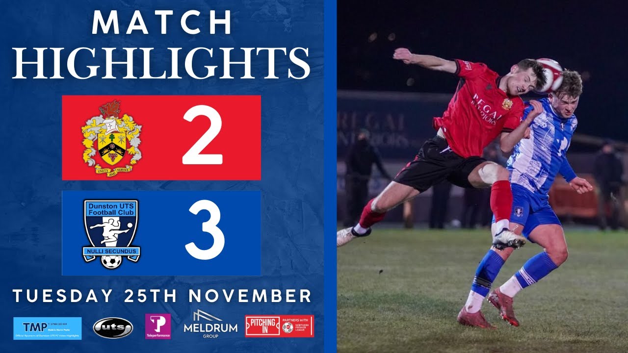 Silsden AFC 2 Dunston UTS 3 | Pitching In Northern Premier League East Highlights