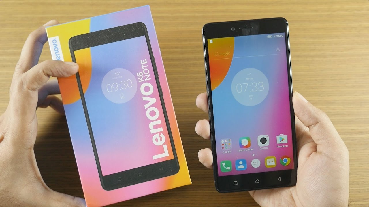 Lenovo K6 Note Unboxing & Hands On Overview
