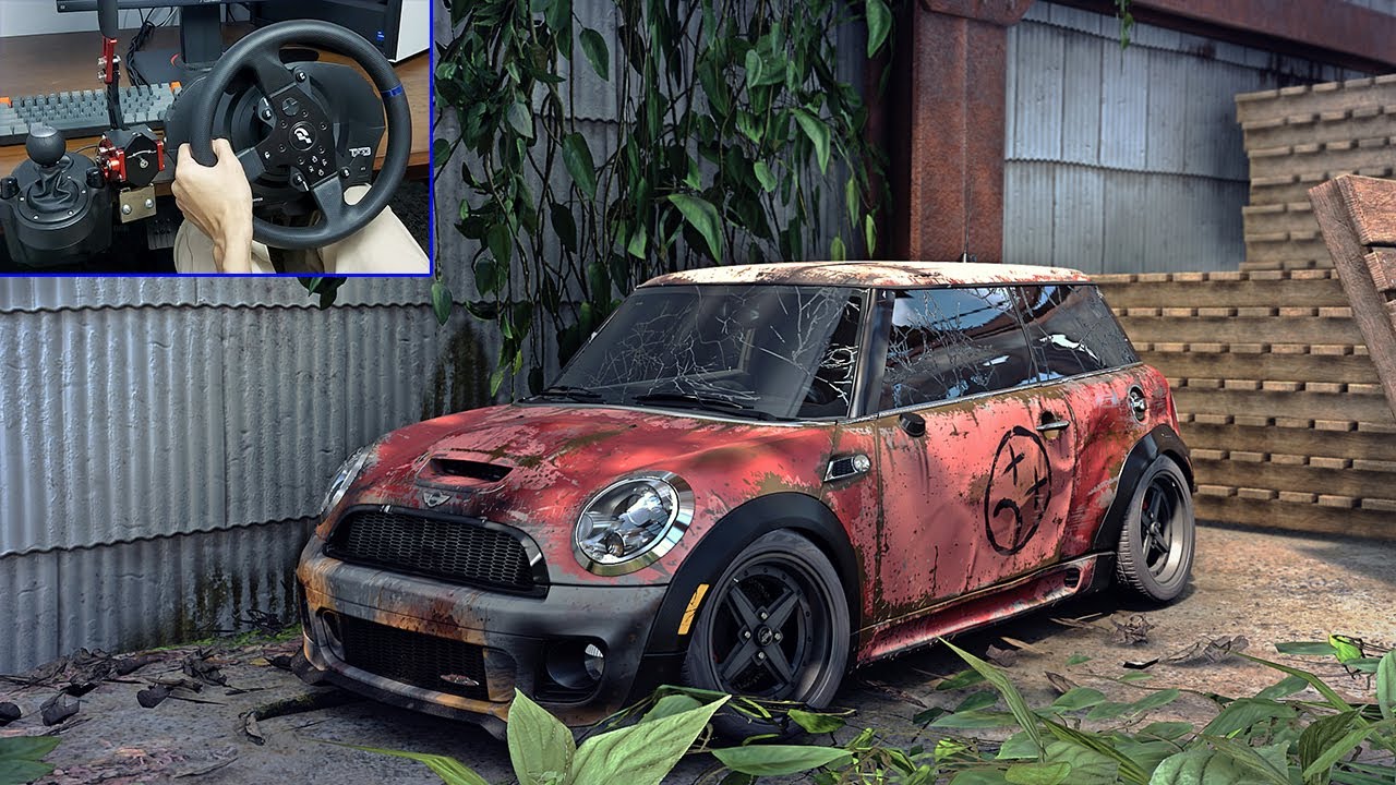 Rebuilding a MINI JOHN COOPER WORKS GP - Forza Horizon 5 | Thrustmaster T300RS Gameplay