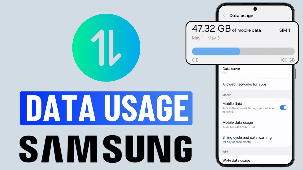 How to Check Mobile Data Usage on Samsung Galaxy Phone