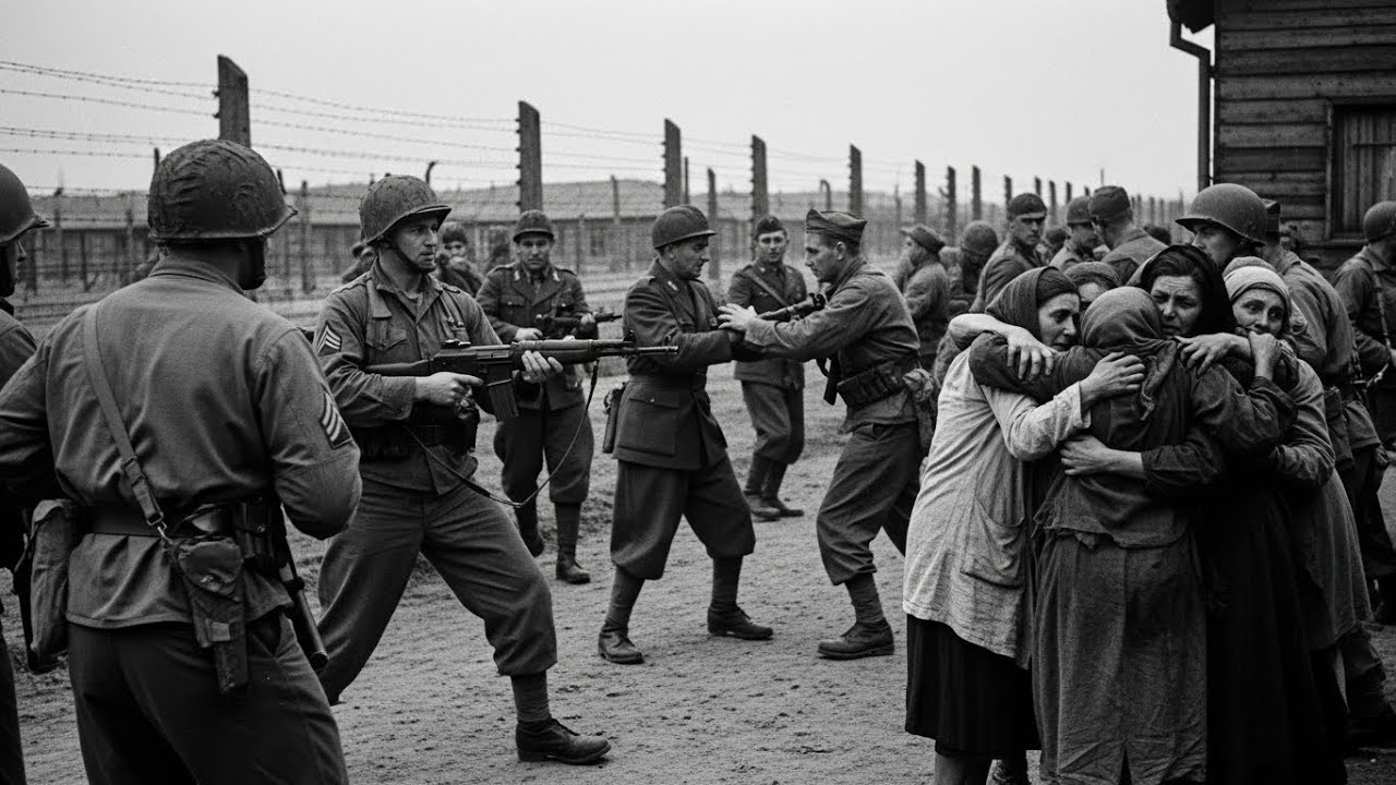 ¿Qué ocurrió cuando soldados americanos defendieron a prisioneras búlgaras de sus dirigentes?