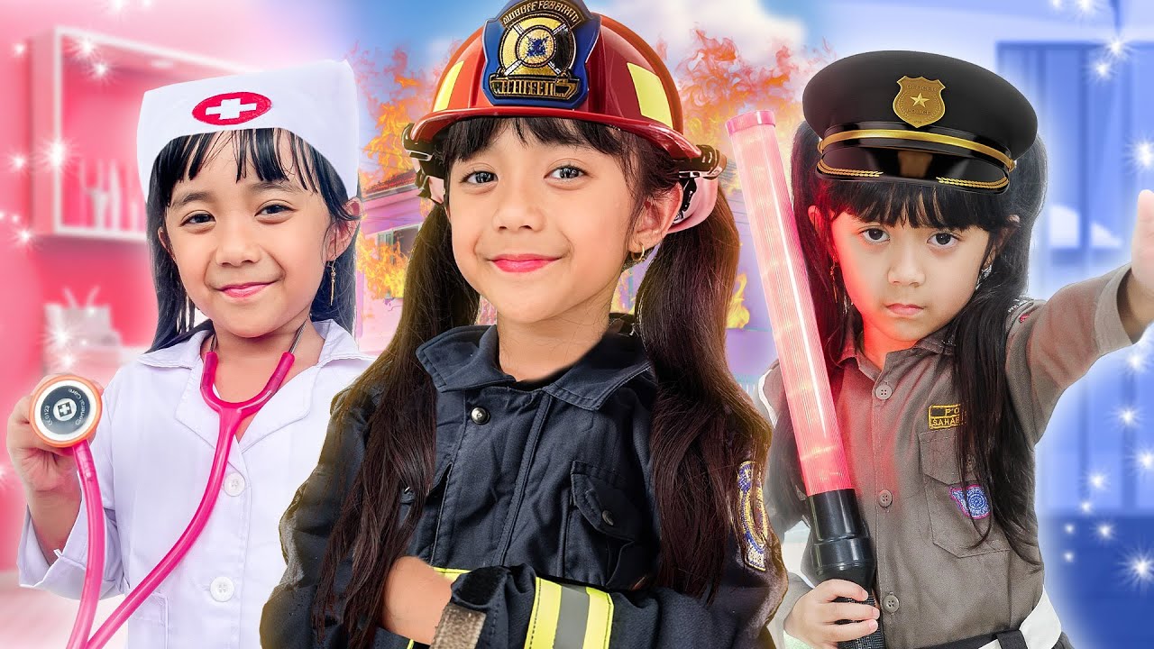KESERUAN SAMANTHA JADI PROFESI DOKTER POLISI GURU SUTRADARA 😍 KOMPILASI VIDEO