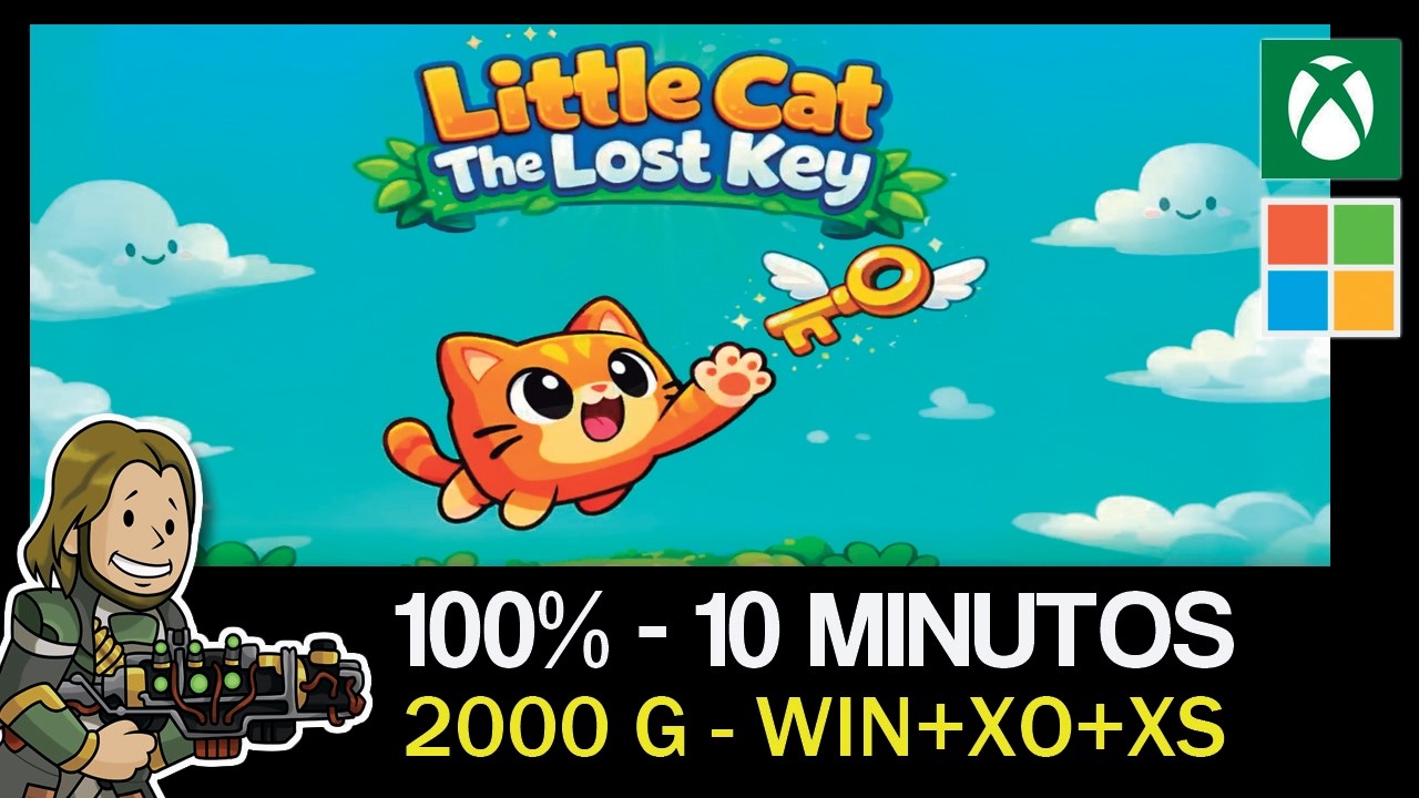 LITTLE CAT THE LOST KEY - Guía completa *2000 G* [LOGROS/TROFEOS]