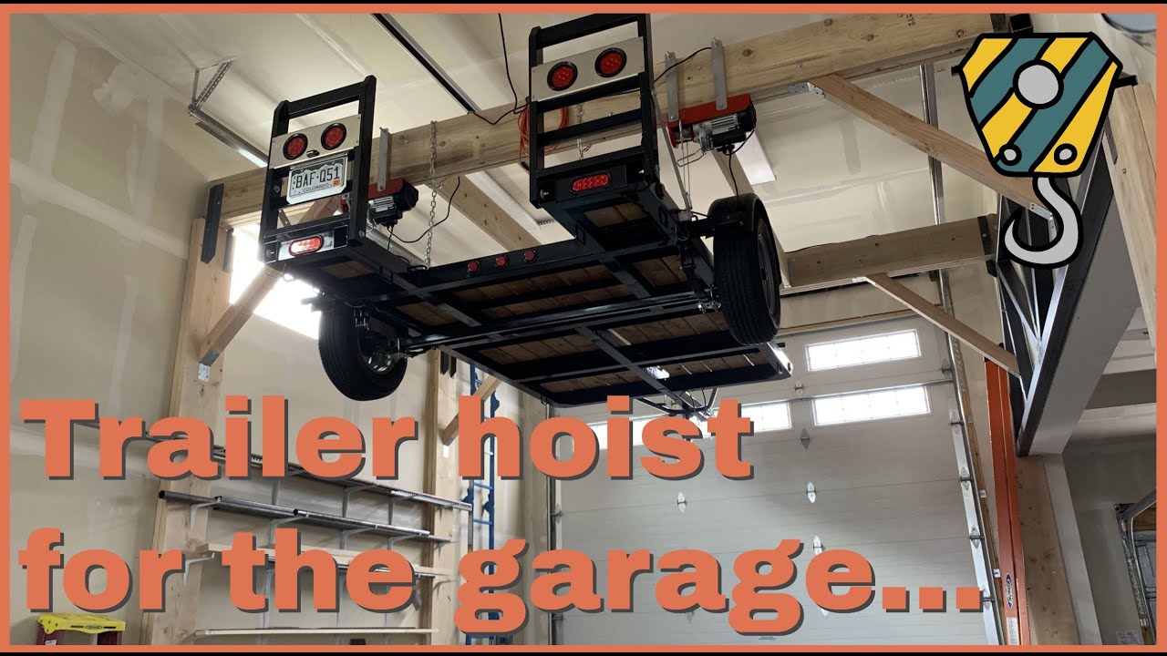 Trailer Hoist for the Garage