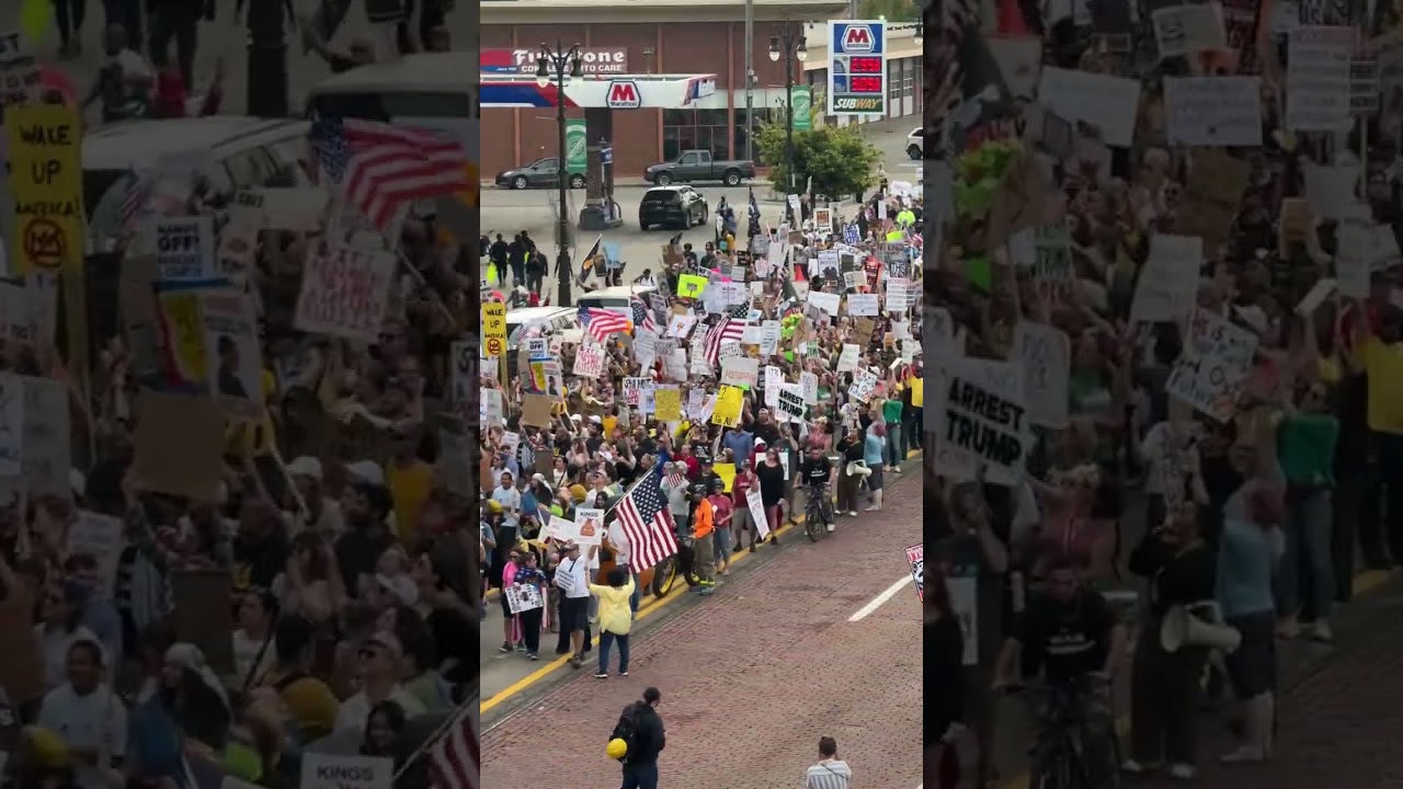 Michigan No Kings protesters rebuke Trump administration