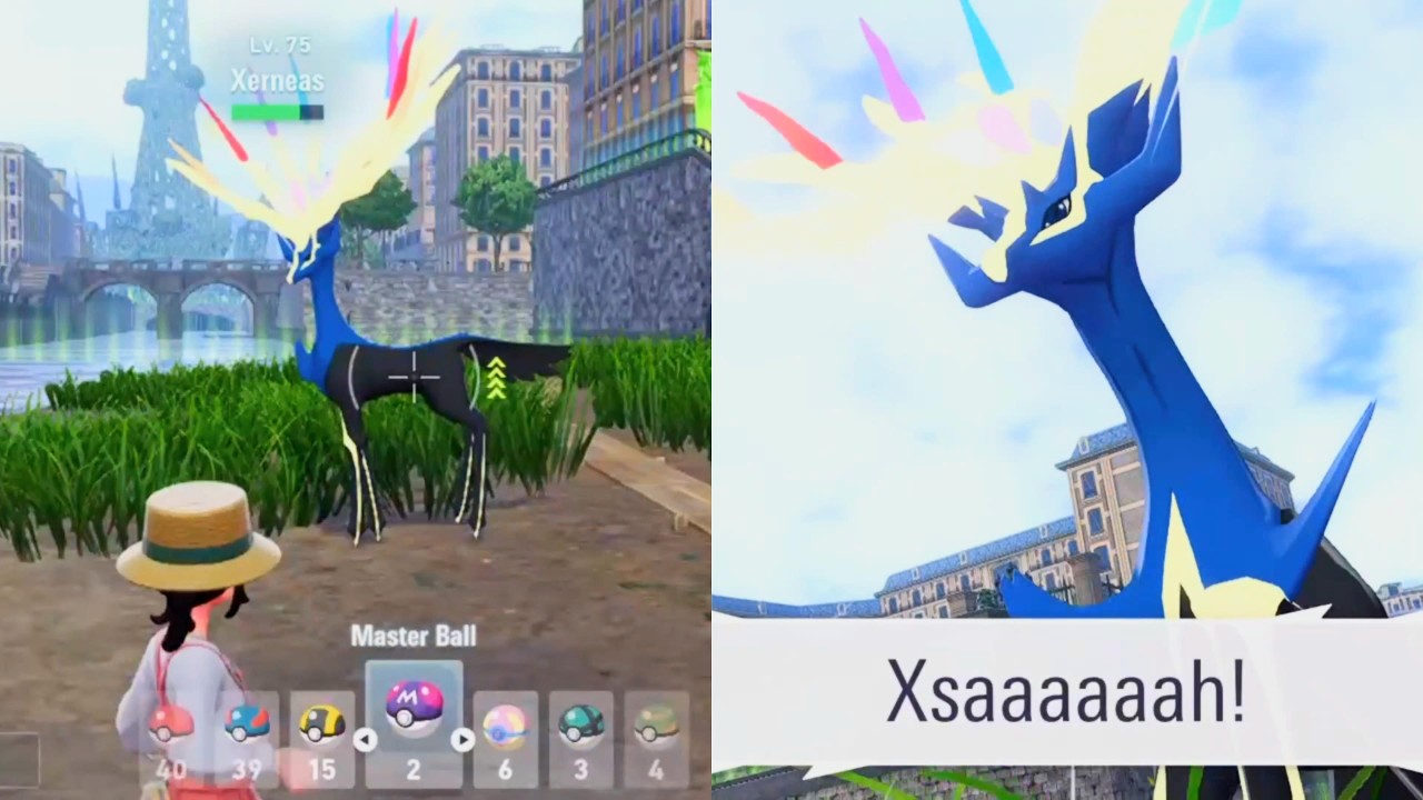 When you catch Xerneas as Master Ball, But solo Chikorita only (Random Moments) - Legends Z-A