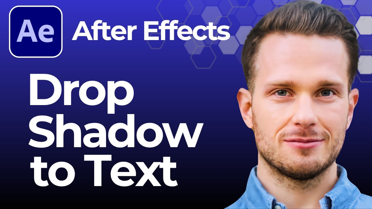 How to Add Drop Shadow to Text in After Effects