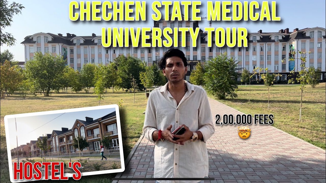 Chechen State Medical University Russia  | Grozny | University tour | Hostel Tour |