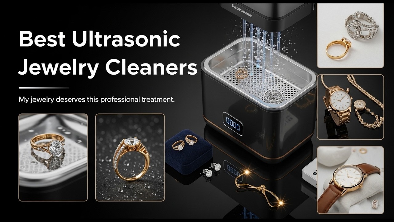 TOP 5 Best Ultrasonic Jewelry Cleaners 2026 | Ultrasonic Cleaners That Actually Work