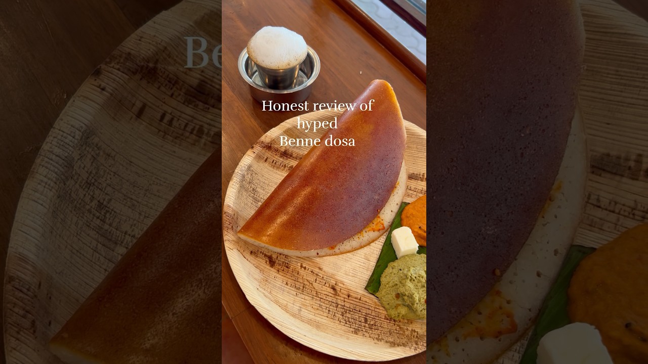 Trying viral Benne Dosa in Mumbai - Things to do in Mumbai #shorts #ytshorts #youtubeshorts