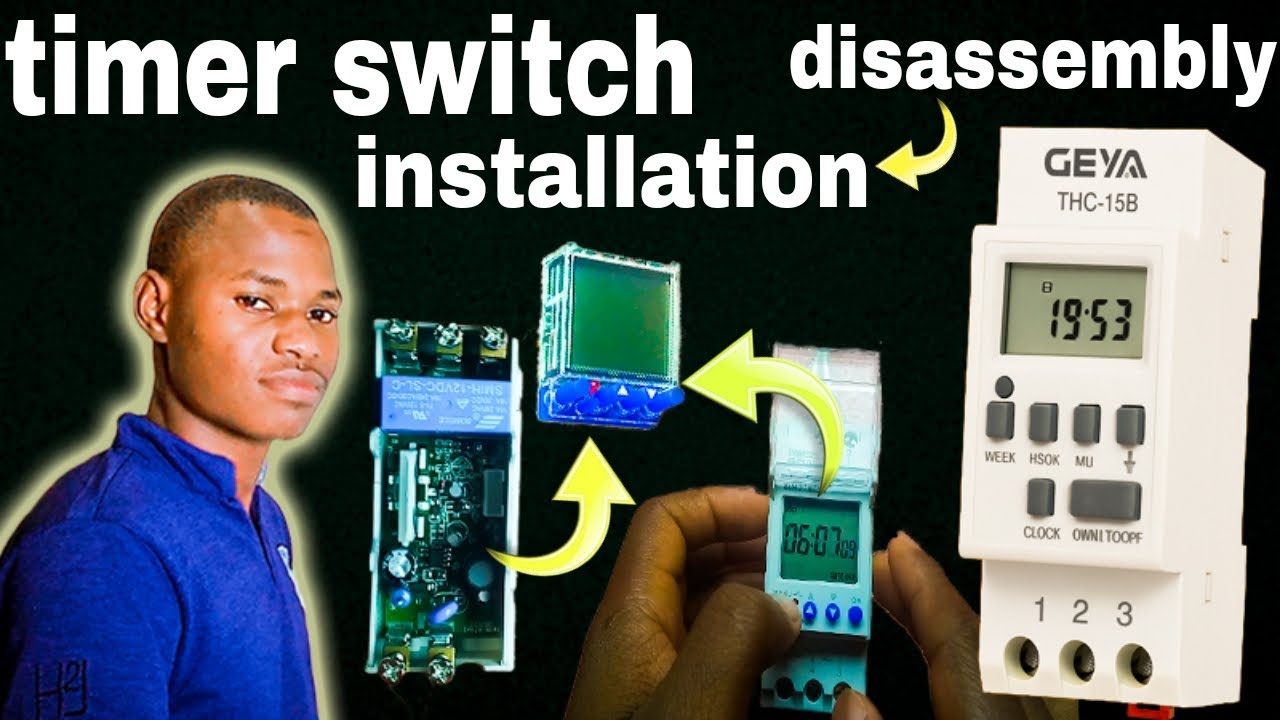 🔴 Practice 💡 wari uziko timer switch yoroshye kuyikoresha? reba video yose