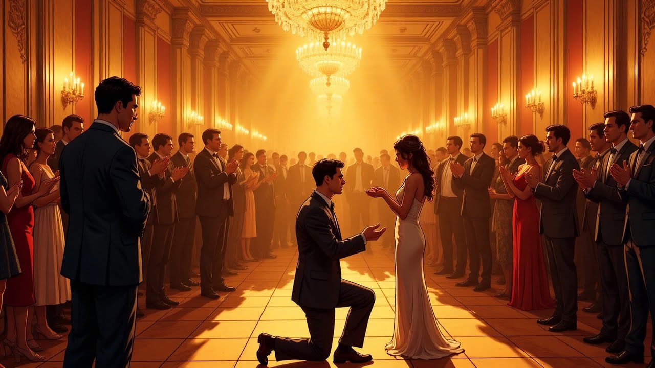 Su ex le pidió matrimonio delante de todos. Todos esperaban mi furia, pero yo solo sonreí y aplaudí