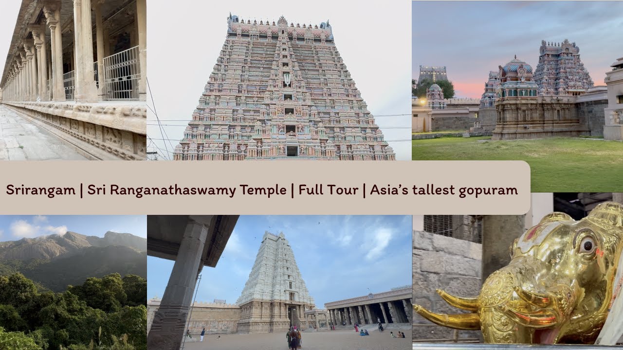 Srirangam Ranganathaswamy Temple Full Tour | Trichy | Tallest Gopuram in Asia