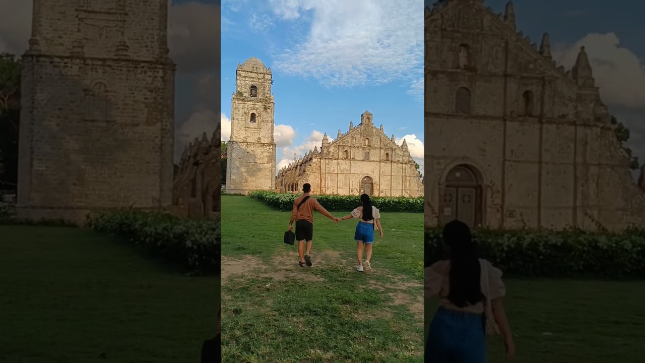 The Beautiful Church of Paoay, Ilocos Norte Philippines 😍 #fypシ゚viral #catholicchurch #historical