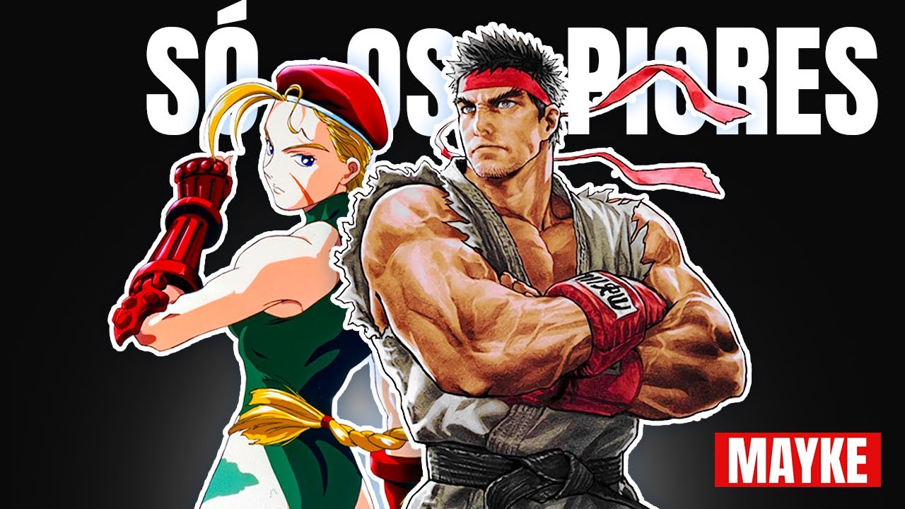 TOP 10 PERSONAGENS MAIS PODEROSOS DE STREET FIGHTER Rankeados