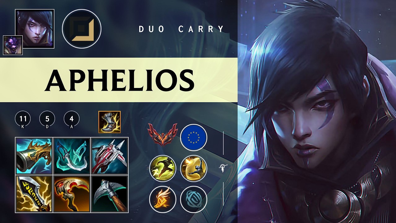 Aphelios ADC vs Kalista - EUW Grandmaster Patch 26.05