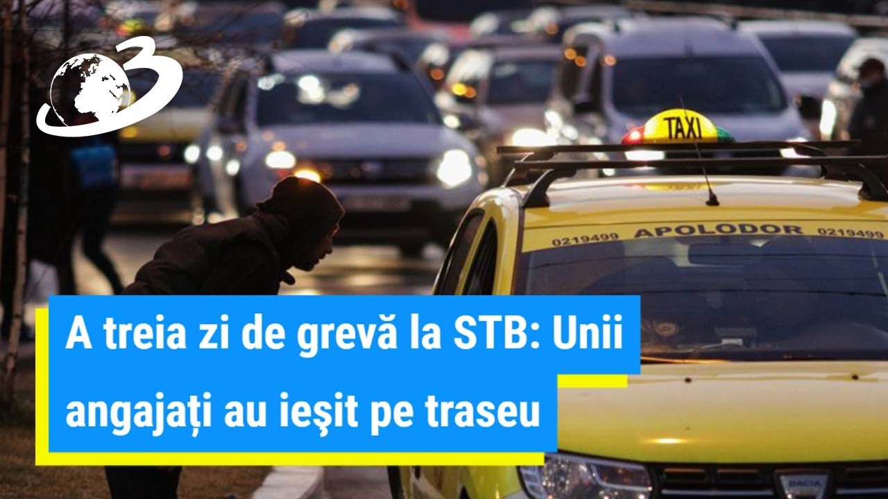 A treia zi de grevă la STB. Unii şoferi şi vatmani au ieşit pe traseu