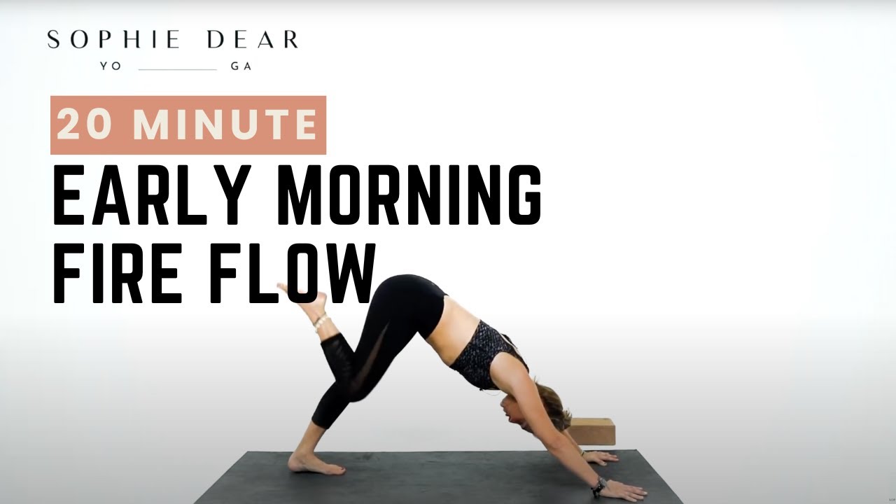 Early morning fire flow