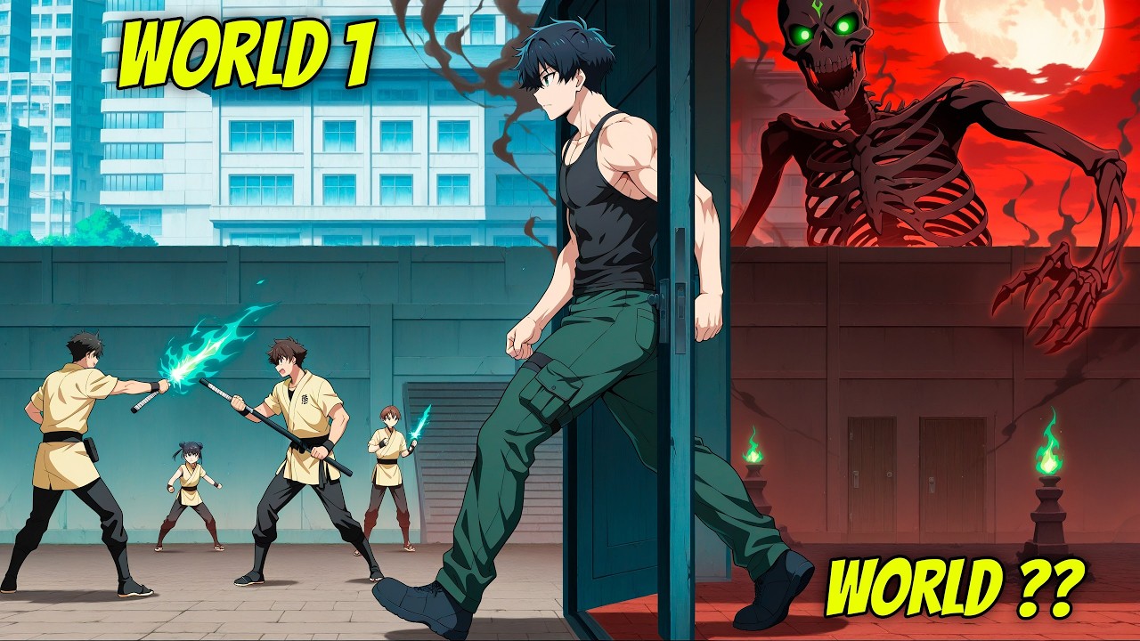 After Experiencing Death, He Gains the Power to Travel Between Worlds!!