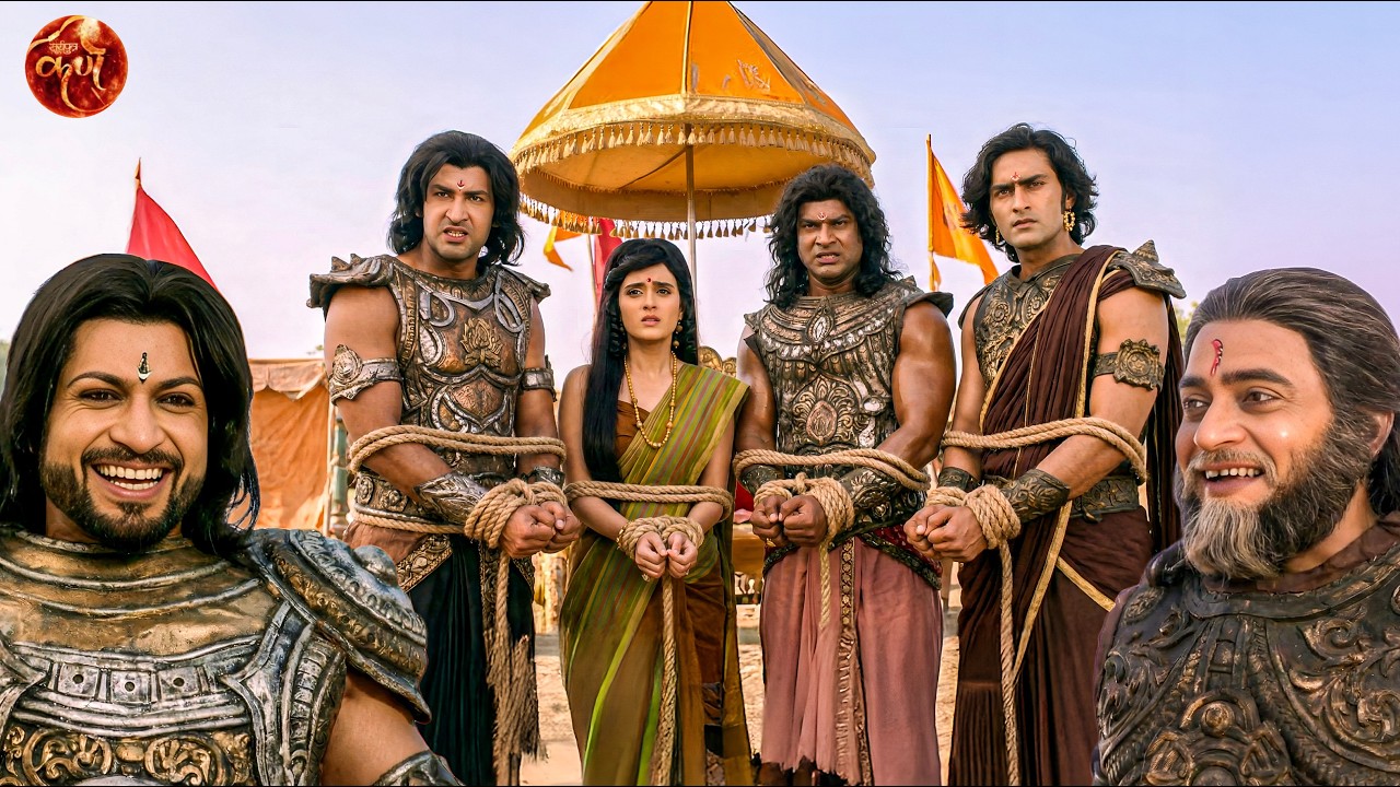 युद्धभूमि में दुर्योधन ने बनाया कौरवों को बंदी || Suryaputra Karn