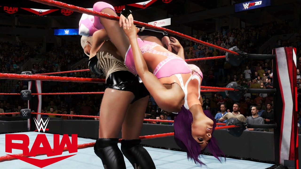 WWE 2K20 RAW LANA (W/NATALYA) VS PEYTON ROYCE