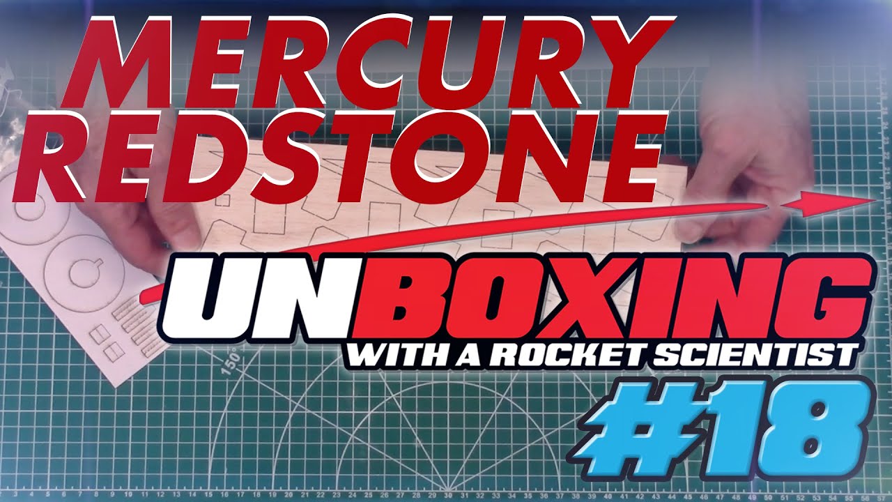 Unboxing - Mercury Redstone model rocket kit