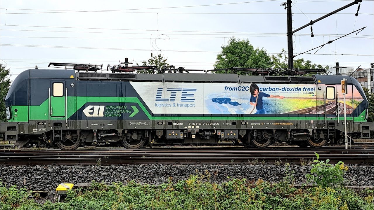 ÖBB Terminal Wolfurt: Verschubarbeiten mit Rh2068 hinter LTE 193 216