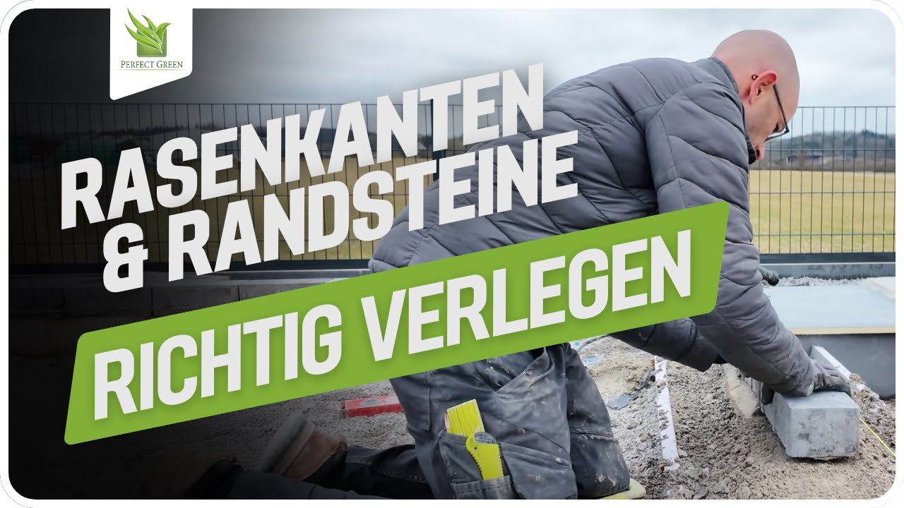 🌱 Rasenkanten- und Randsteine verlegen wie ein Profi – Anleitung & Tipps  🌱