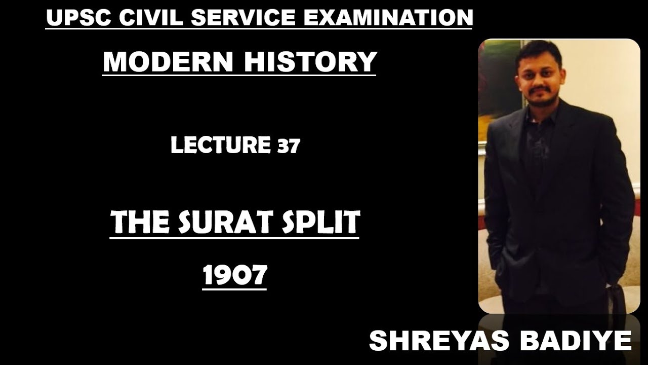 The Surat Split | Modern History of India