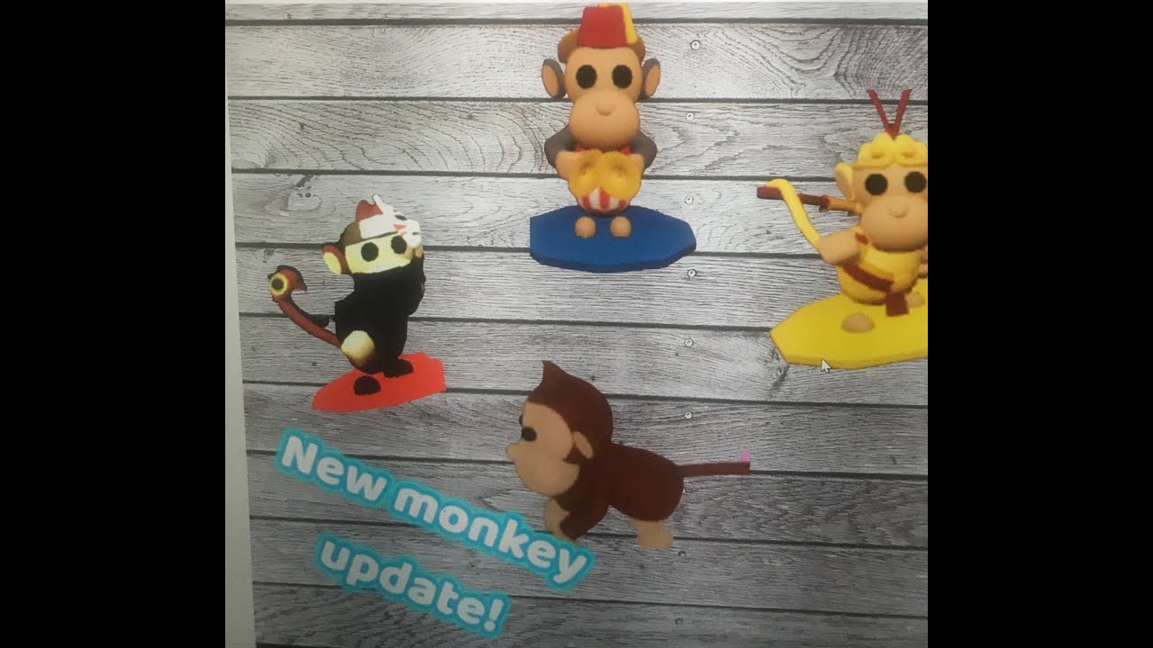 New monkey update in adopt me!