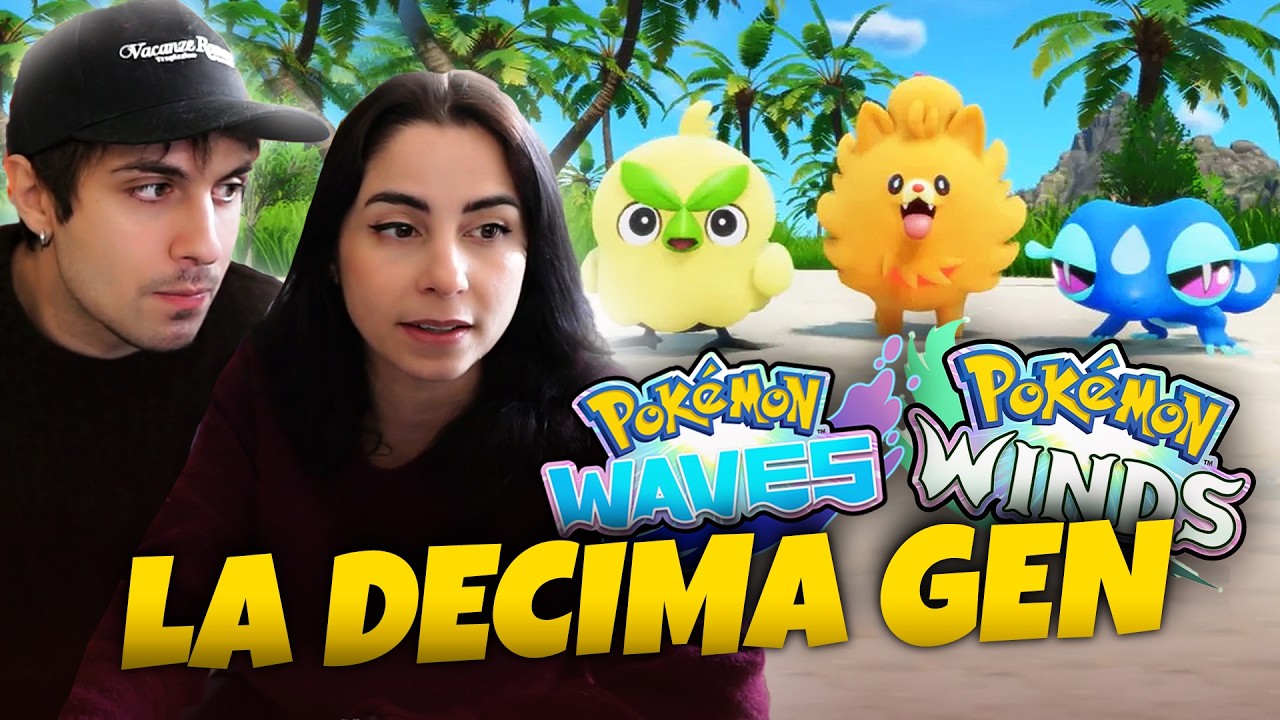 ECCO I NUOVI POKÉMON VENTO E POKÉMON ONDA - Pokémon Presents Reaction