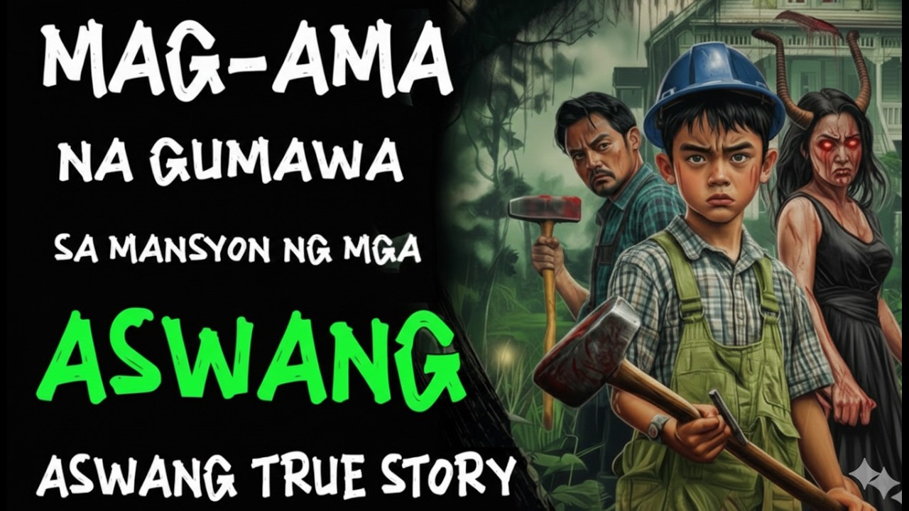 MAG-AMA NA GUMAWA SA MANSYON NG MGA ASWANG (Aswang True Story)