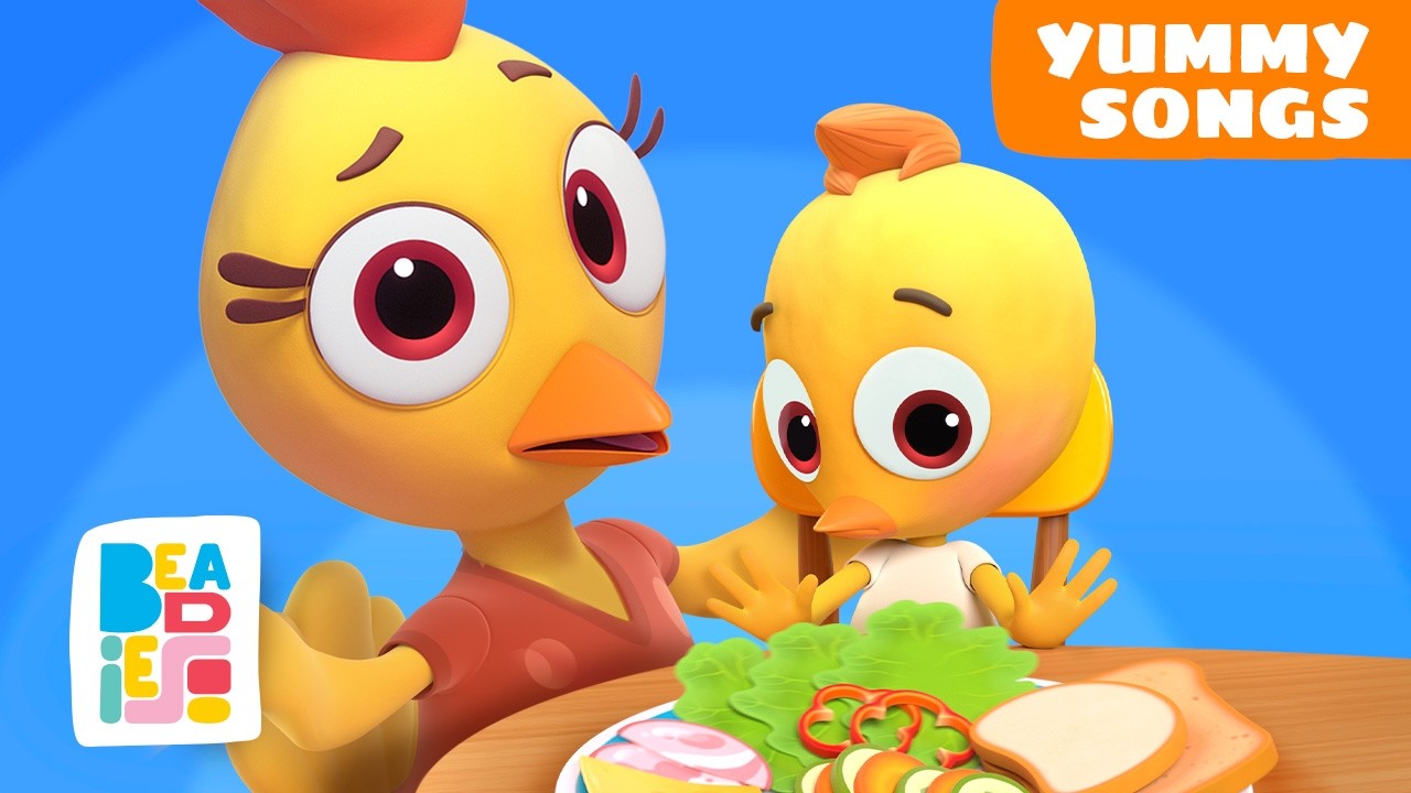 Yummy Songs for Happy Little Eaters 🍓🍦 | Beadies Songs & Stories About Everyday Moments