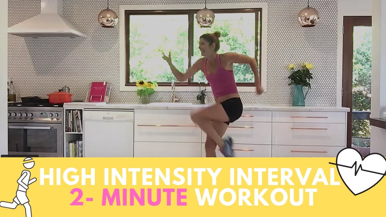 A 2 Minute 'High Intensity' Workout to get you fit, fast
