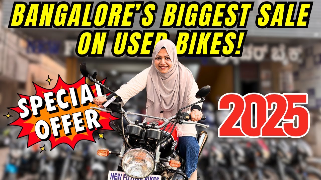 Bangalore's Biggest Sale on Second Hand Bikes | Best Used Bikes at Cheapest Prices-New Future Bikes
