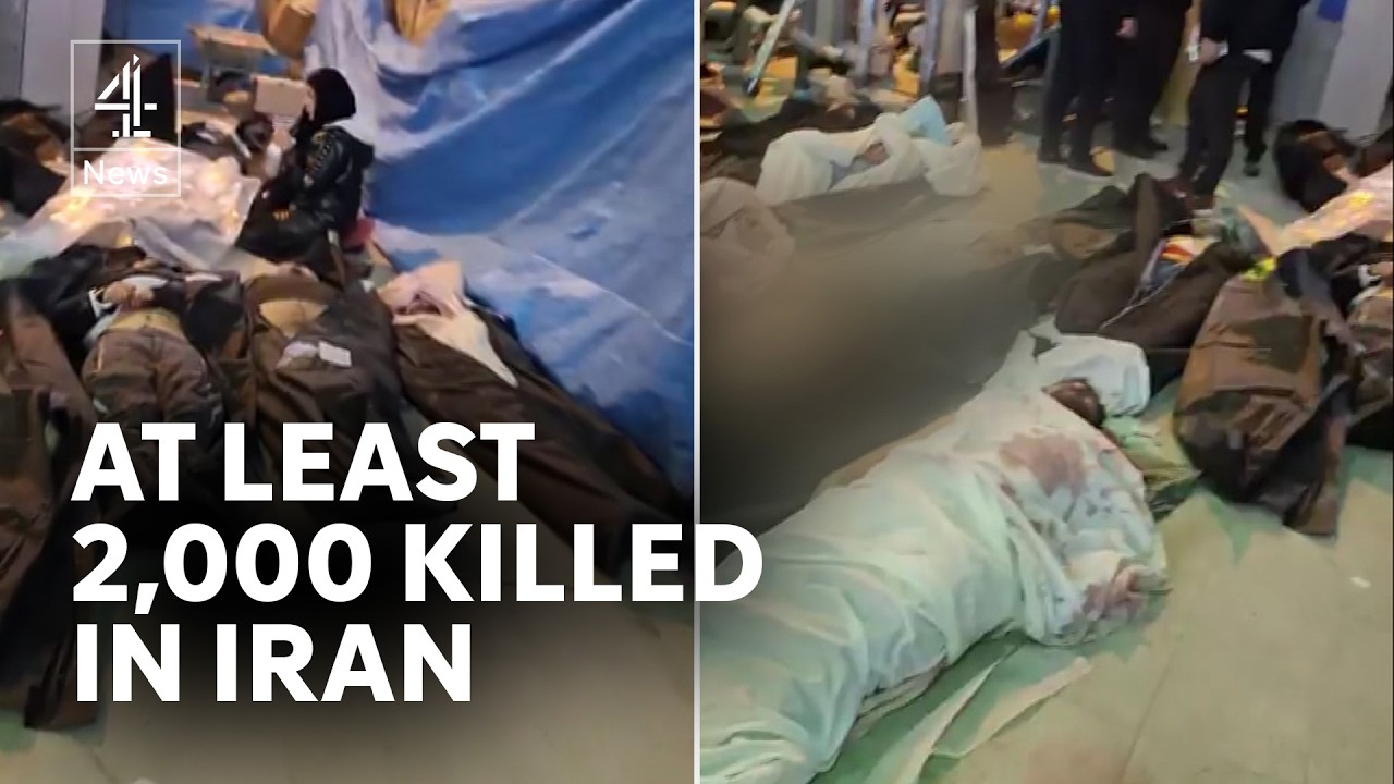 Iran: At least 2,000 killed in protests as Trump promises &lsquo;help is on its way&rsquo;